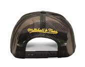 Kšiltovka Mitchell & Ness NBA Gold Leaf Trucker HWC Warriors Black