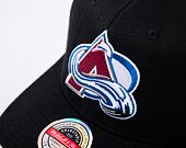 Kšiltovka Mitchell & Ness NHL Team Logo Hc Cr Snapback Avalanche Black