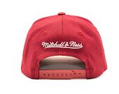 Kšiltovka Mitchell & Ness Branded Pinscript Classic Red BURGUNDY