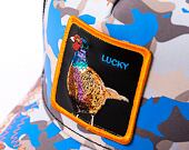 Kšiltovka Goorin - 'Paintball Pack' - Luck Stays Down - Blue Camo