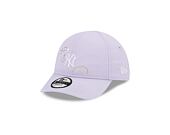 Dětská Kšiltovka New Era 9FORTY Kids MLB Starry New York Yankees Pastel Lilac