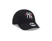 Dětská Kšiltovka New Era 9FORTY Kids MLB Outdoor New York Yankees Black / White
