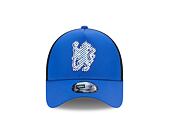 Kšiltovka New Era 9FORTY A-Frame Trucker Overlay Chelsea FC Lion Crest Calming Blue