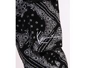 Kalhoty Karl Kani Small Signature Washed Paisley Cargo Pants Vintage Black