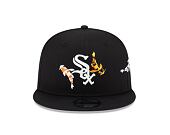 Kšiltovka New Era 9FIFTY MLB Koi Fish Chicago White Sox Black / Optic White