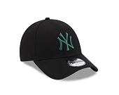 Kšiltovka New Era 9FORTY MLB League Essential New York Yankees Black / Malachite