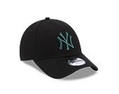 Kšiltovka New Era 9FORTY MLB League Essential New York Yankees Black / Malachite