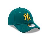 Kšiltovka New Era 9FORTY MLB League Essential New York Yankees Malachite / Mellow Yellow
