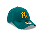 Kšiltovka New Era 9FORTY MLB League Essential New York Yankees Malachite / Mellow Yellow