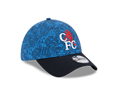 Kšiltovka New Era 39THIRTY Retro All Over Print Chelsea FC Lion Crest Navy