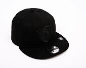 Kšiltovka New Era 9FIFTY NFL Black on Black Las Vegas Raiders Snapback