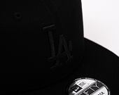 Kšiltovka New Era 9FIFTY MLB Black on Black Los Angeles Dodgers - Black