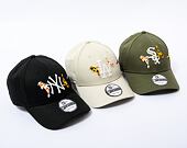 Dámská kšiltovka New Era 9FORTY Womens MLB Floral Metallic New York Yankees Black