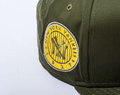 Kšiltovka New Era 9FIFTY MLB Side Patch New York Yankees New Olive / Mellow Yellow