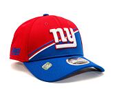 Kšiltovka New Era 9FORTY Stretch-Snap NFL Sideline 23 New York Giants Team Colors