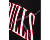 Mikina New Era NBA Logo Oversized Hoody Chicago Bulls Black / Front Door Red