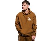 Mikina New Era League Essentials Oversized Hoody Los Angeles Dodgers Toasted Peanut / Stone