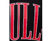 Triko New Era NBA Arch WordMark Oversized Tee Chicago Bulls Black / Front Door Red