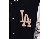 Bunda New Era MLB Large Logo Varsity Los Angeles Dodgers Cooperstown Navy / Off White