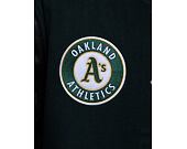 Bunda New Era MLB Large Logo Varsity Oakland Athletics Cooperstown Dark Green / Black