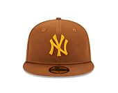Kšiltovka New Era 59FIFTY MLB League Essential 5 New York Yankees Toasted Peanut / Mellow Yellow