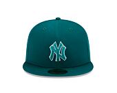 Kšiltovka New Era 59FIFTY MLB Team Outline 5 New York Yankees Malachite / White