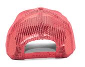 Kšiltovka New Era 9FORTY A-Frame Trucker MLB League Essential New York Yankees Litmus Pink / White