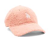 Dámská kšiltovka New Era 9FORTY Womens MLB Teddy Los Angeles Dodgers Litmus Pink / White
