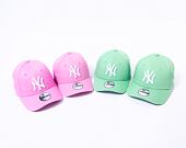 Dětská Kšiltovka New Era 9FORTY Kids MLB League Essential New York Yankees Tropical Green / White