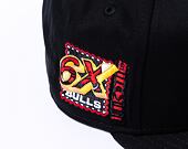 Kšiltovka New Era 9FIFTY NBA Patch Chicago Bulls Black / Red