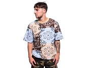 Triko Karl Kani Small Signature Paisley Tee sand/multicolor
