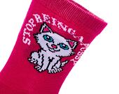 Ponožky Rip N Dip Stop Being A Pussy 2.0 Socks Pink Glitter