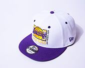 Kšiltovka New Era 9FIFTY NBA White Crown Los Angeles Lakers