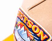 Kšiltovka Stetson Cap Hacksaw Green/Orange