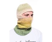 Custom made pletená Balaclava kukla - Greeny Peasy