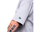Triko New Era MLB Team Patch Oversized Tee New York Yankees Cooperstown Heather Grey / Dark Green