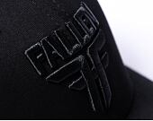 Kšiltovka Fallen Insignia Curve Black/Black