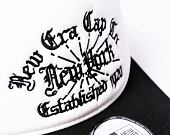 Kšiltovka New Era 9FORTY E-Frame Gothic Era White / Black