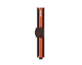 Peněženka Miniwallet Secrid Optical Brown-Orange
