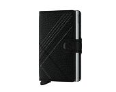 Peněženka Secrid Miniwallet Stitched Linea Black