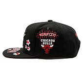 Kšiltovka Mitchell & Ness All Out Snapback NBA CHICAGO BULLS Black