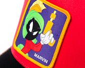 Kšiltovka Capslab Looney Tunes - Marvin the Martian Trucker Black / Red