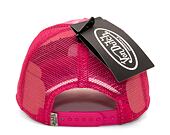 Kšiltovka Von Dutch Trucker Boston - Cotton Twill - Pink Tie Dye
