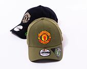 Kšiltovka New Era 9FORTY Seasonal Pop Manchester United FC New Olive / Team Color