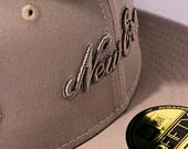 Kšiltovka New Era 59FIFTY Flower Icon Ash Brown