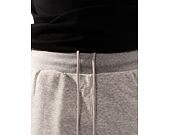 Kraťasy New Era Essentials Shorts Heather Grey / White