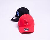 Dětská kšiltovka New Era 9FORTY Kids MLB League Essential Los Angeles Dodgers Lava Red / Lava Red