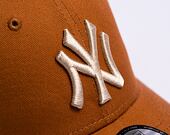 Kšiltovka New Era 9FORTY MLB League Essential New York Yankees Caramel Brown / Stone