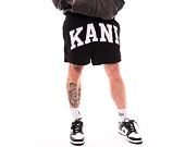 Kraťasy Karl Kani Serif Board Shorts black/white