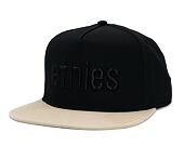 Kšiltovka Etnies Corp Snapback Black / Black / Gum